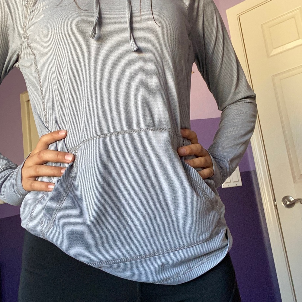 Here’s a sweat shirt jacket